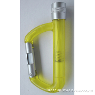 led plastic key chain